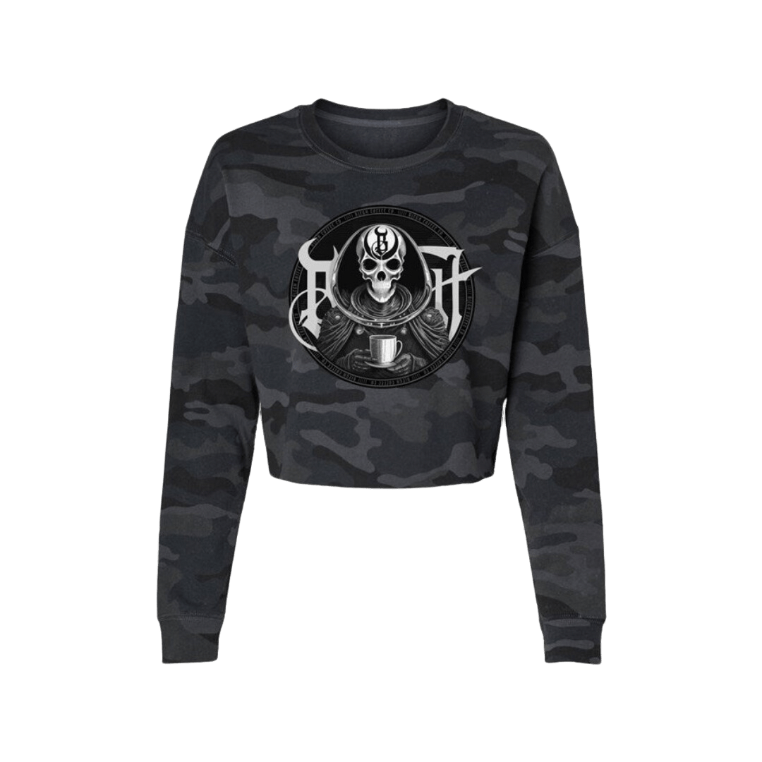 Wretched Offering Crop Sweater - BLEGH Coffee Co.